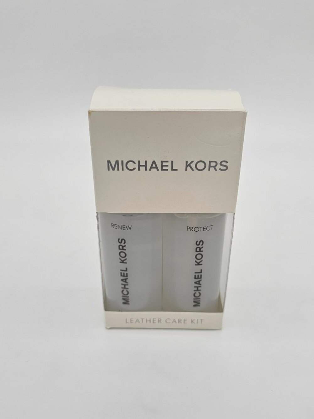Michael Kors Leather Care Kit Renew & Protect 2 x 2 oz Shoe & Handbag Cleaner Sp